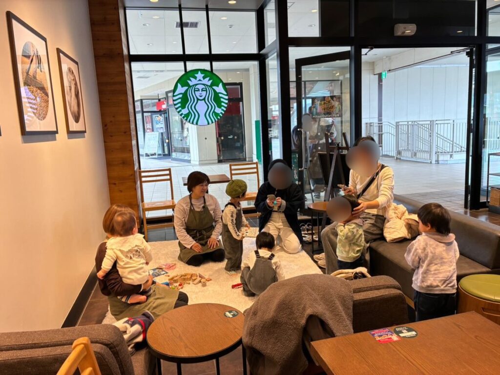 スターバックスコーヒー,三井アウトレットパーク倉敷,ベビーラテタイム,子育て広場